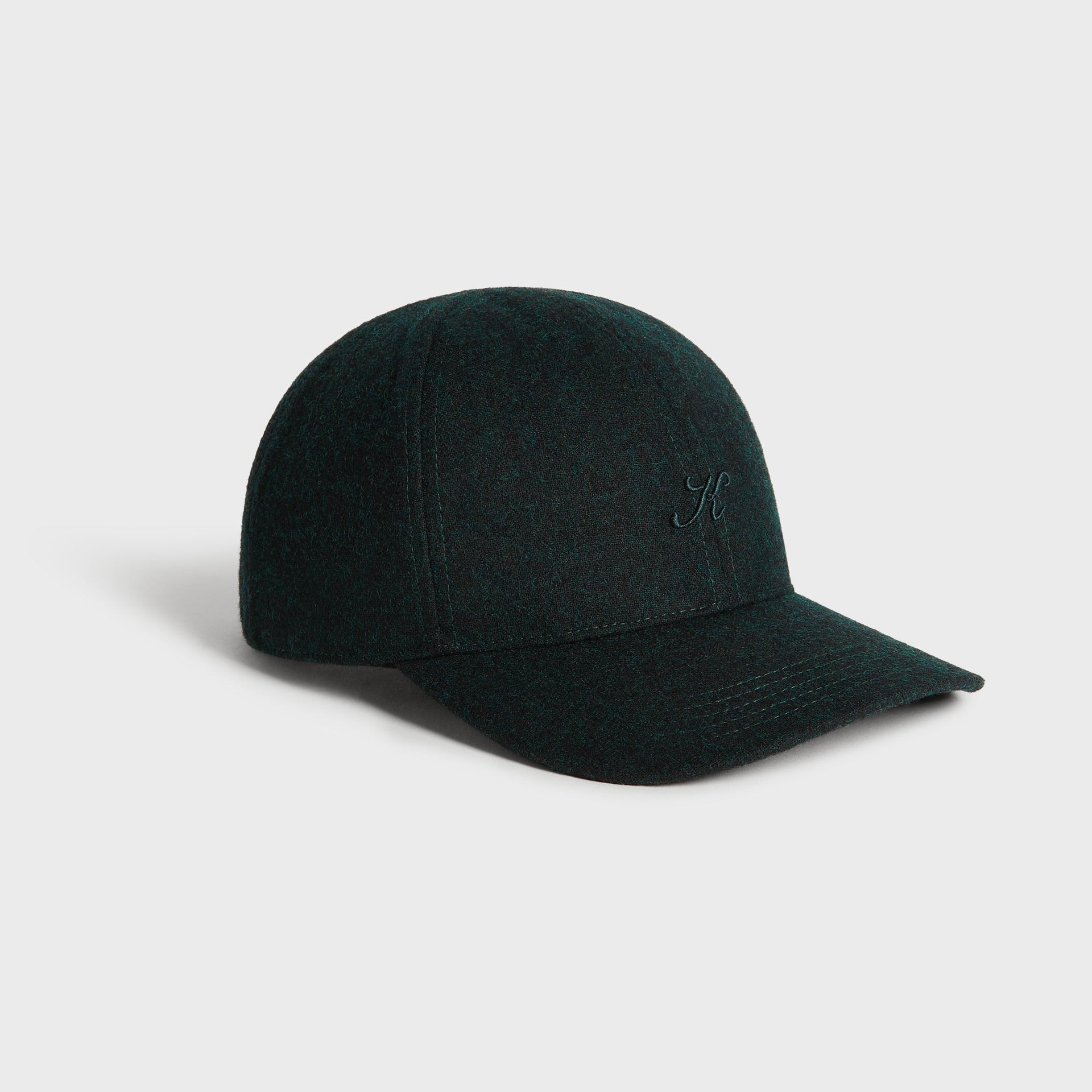 Kith Low Profile Fine Wool Classic Cap - Black - PH