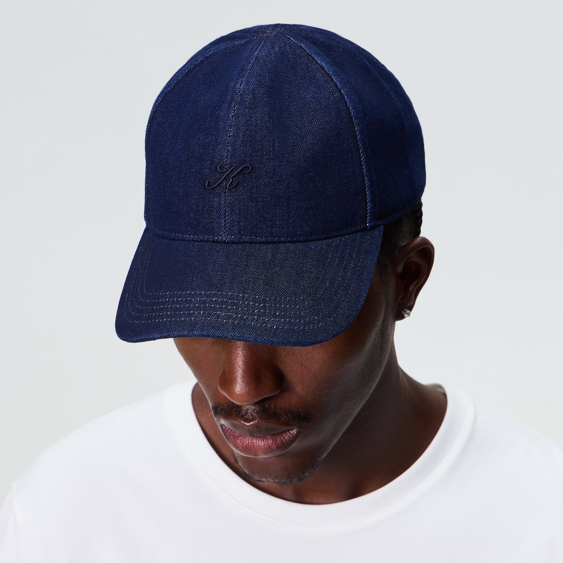 Kith Low Profile Raw Denim Classic Cap - Savin Wash