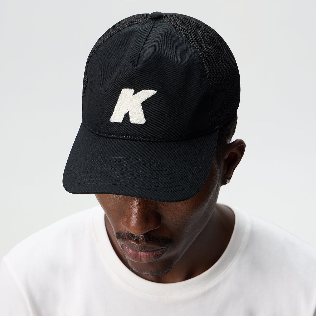 Kith Relaxed Twill Nolan Trucker Hat - Black