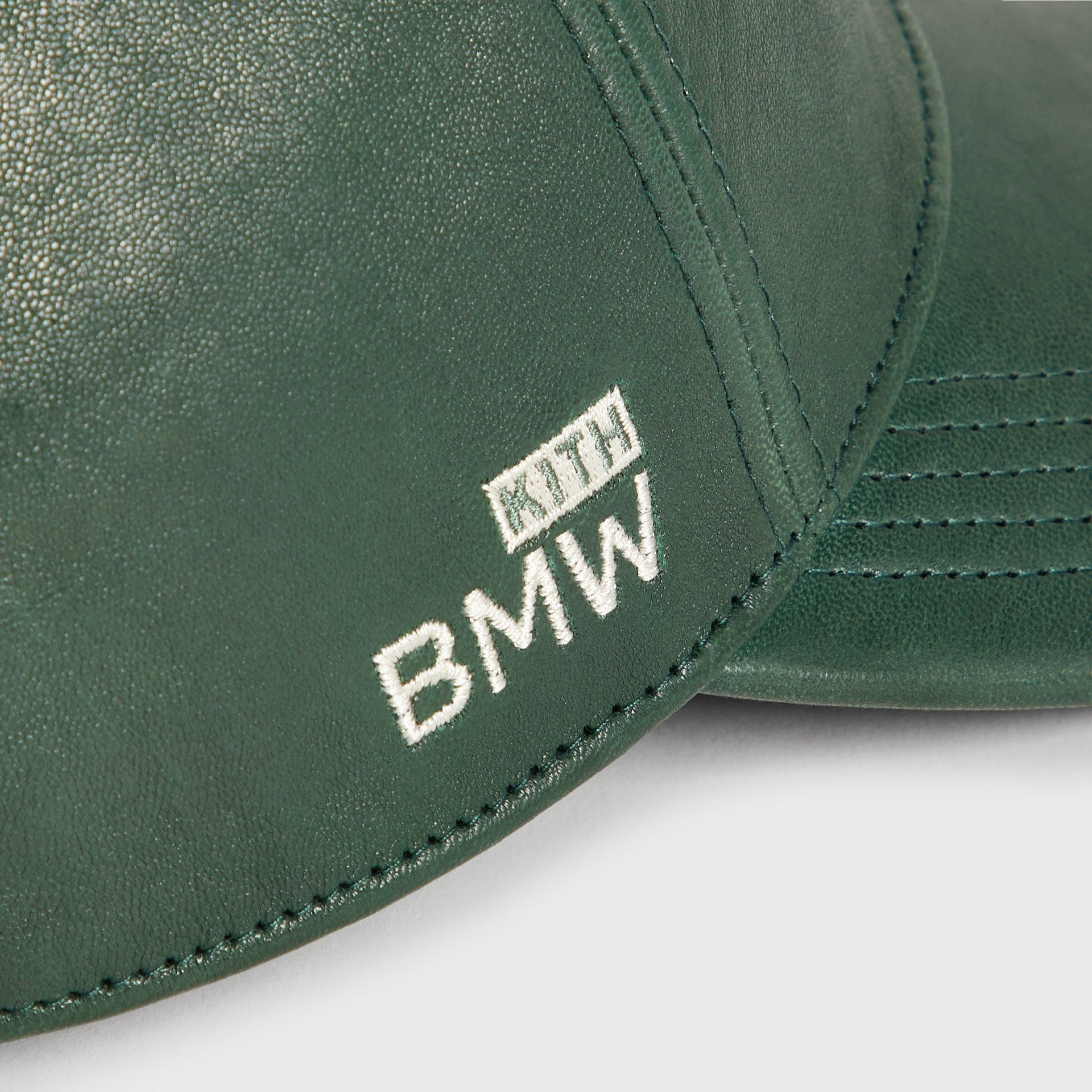 Kith for BMW Soft Textured Leather Classic Cap - Vitality