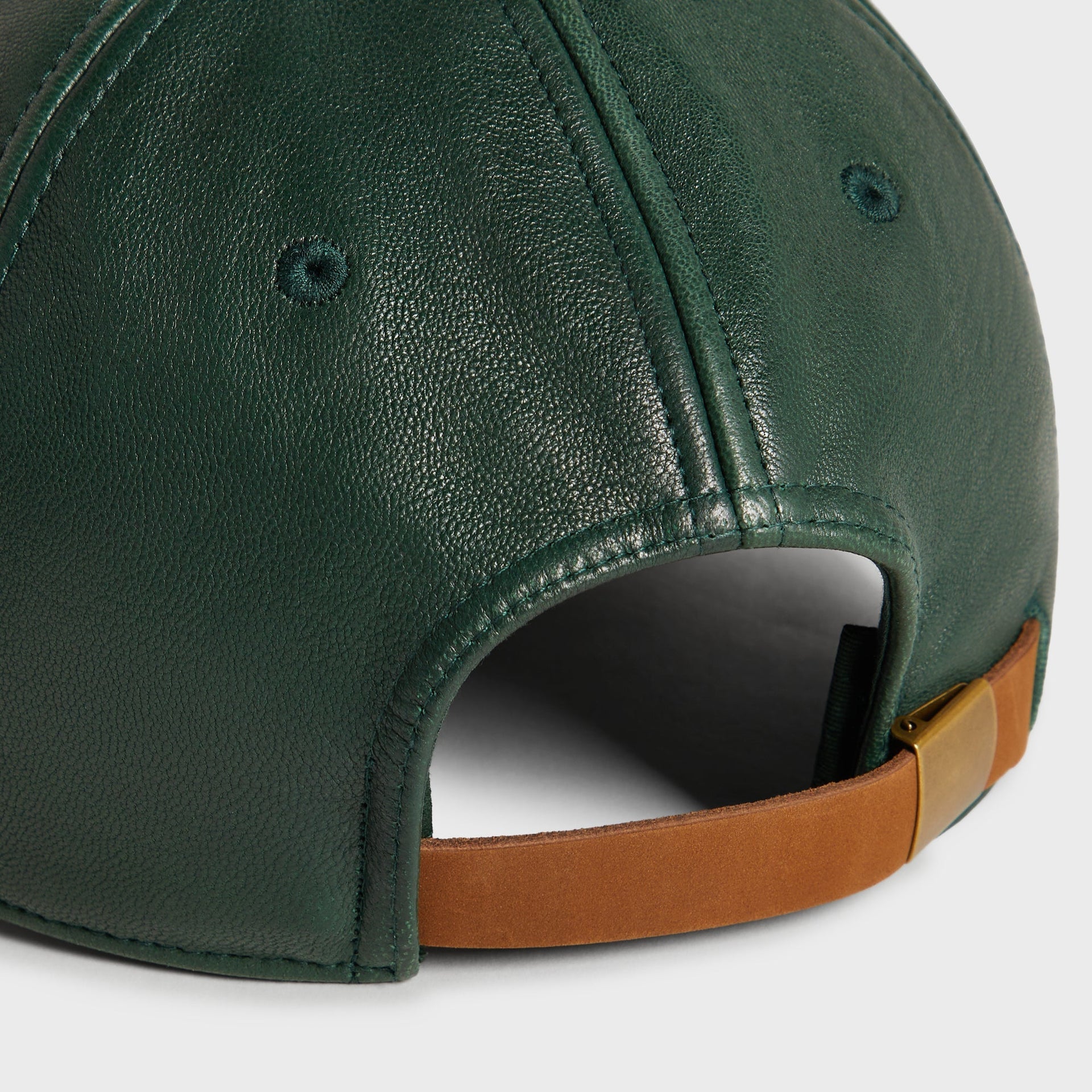 Kith for BMW Soft Textured Leather Classic Cap - Vitality - PH