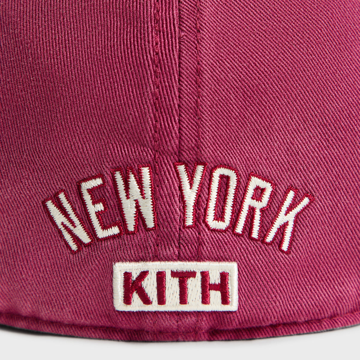 Kith & ‘47 for the New York Yankees Sun Faded Franchise LS Cap - Garnet