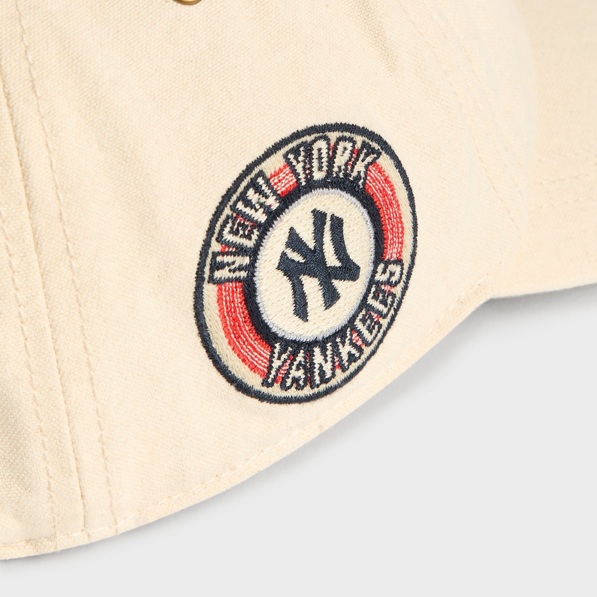 Kith & '47 for the New York Yankees Clean Up Duck Canvas Long Visor Cap - Sandrift