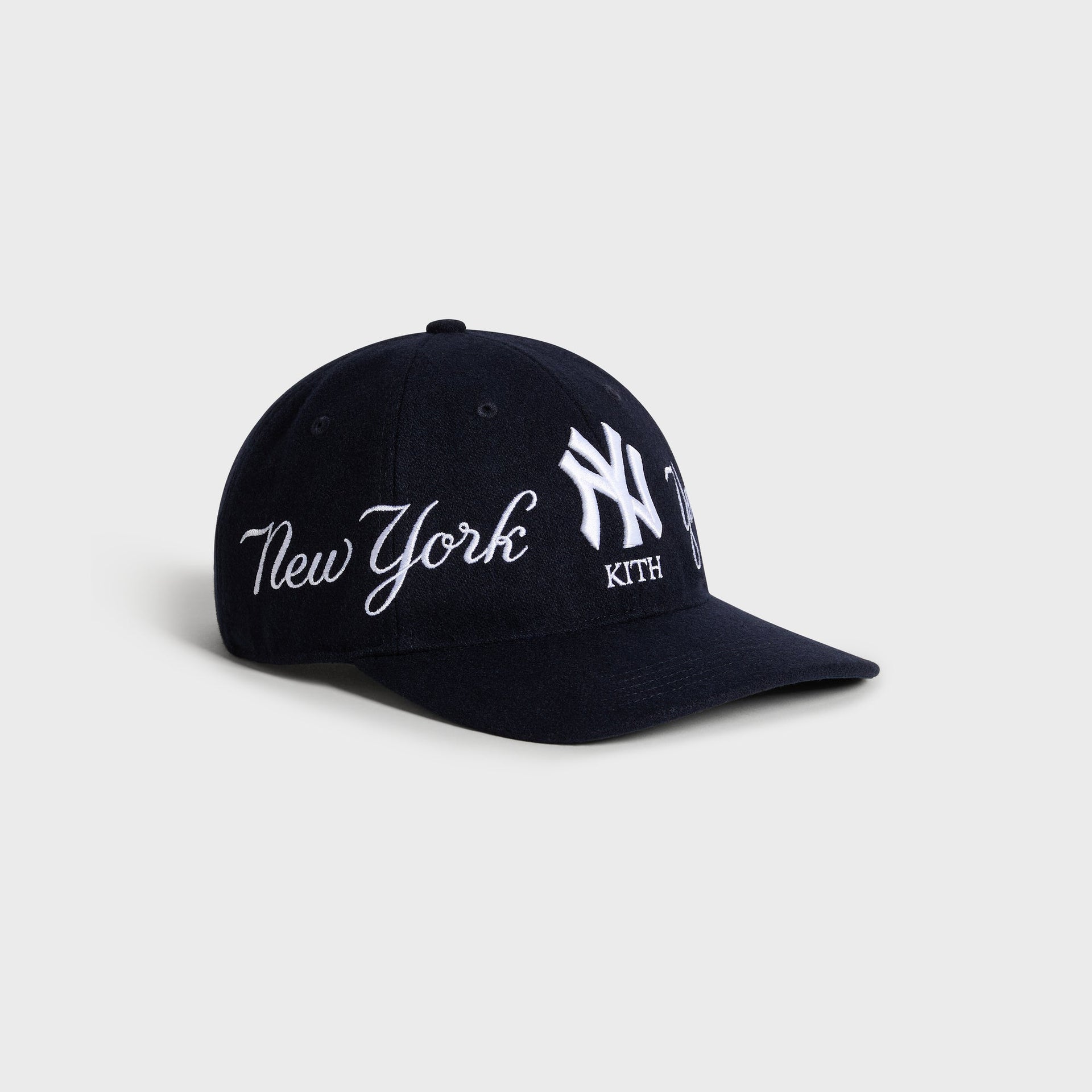 Kith & '47 for the New York Yankees Wool K Clean Up Cap - Nocturnal