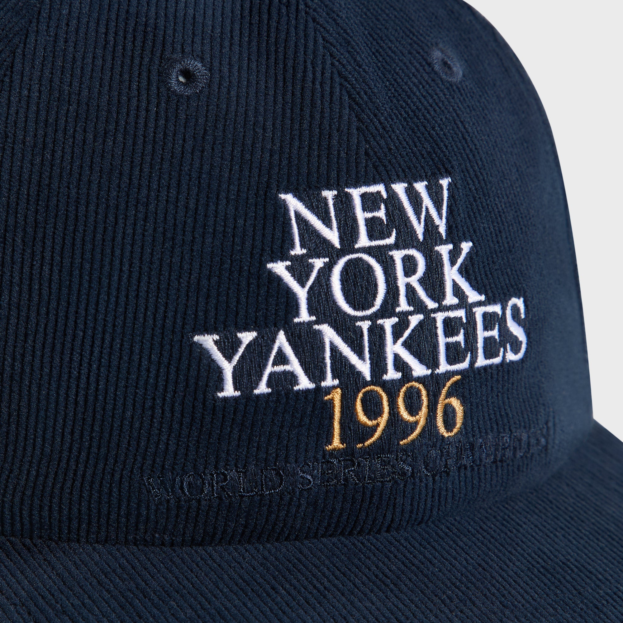 Kith & '47 for the New York Yankees Corduroy Curve Clean Up Cap - Noct