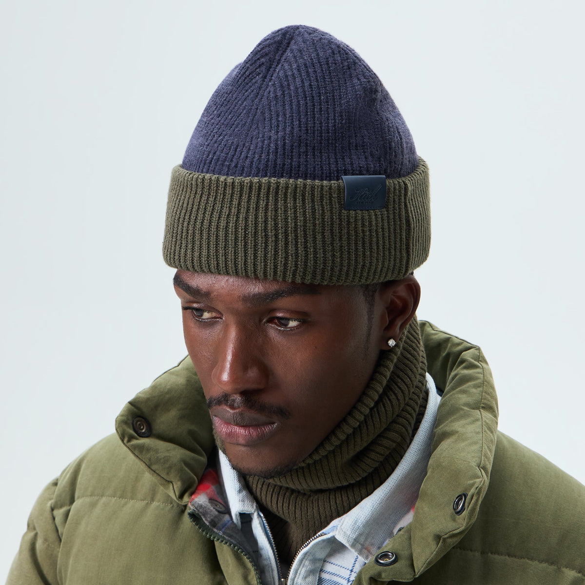 Kith Soft Rib Knit Reversible Mia Beanie - Kalamon