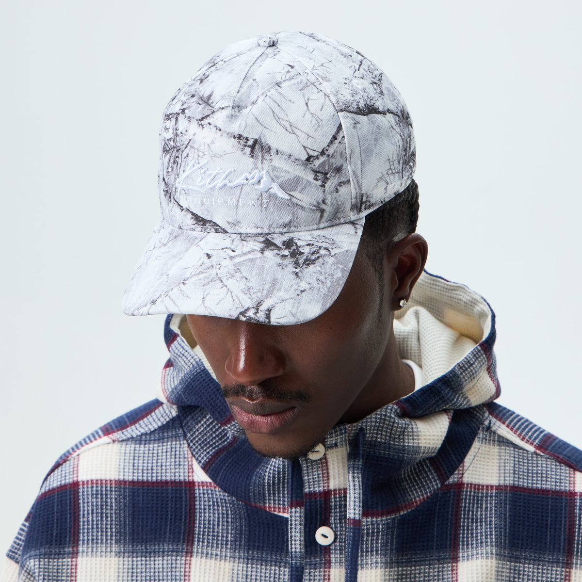 Kith Brushed Twill Bay Low Pinch Crown Cap - Earth