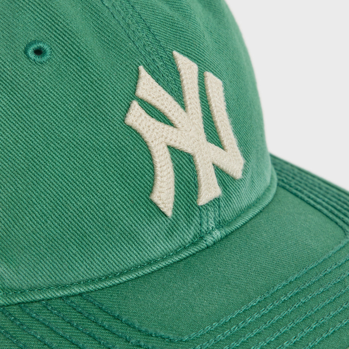 Kith & '47 for the New York Yankees Heavy Twill Franchise LS Cap - Kelly