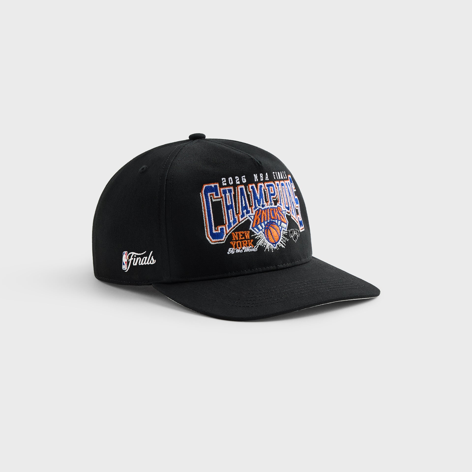 MADE-TO-ORDER | Kith & '47 for the New York Knicks 2026 Champions Hitch Snapback - Black
