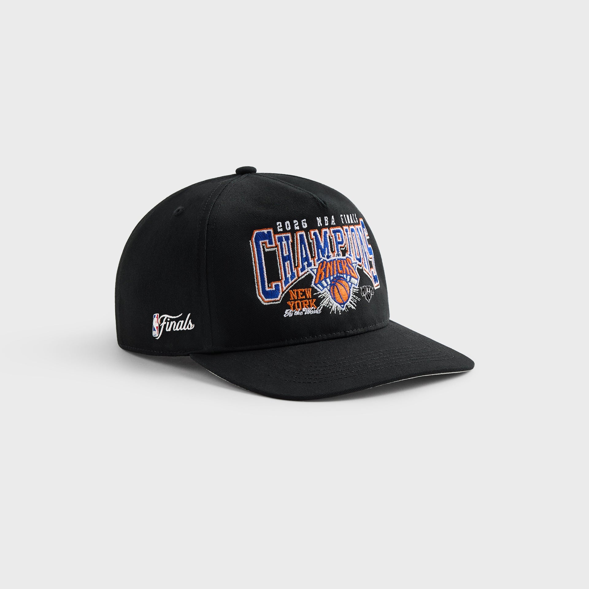 MADE-TO-ORDER | Kith & '47 for the New York Knicks 2026 Champions Hitch Snapback - Black