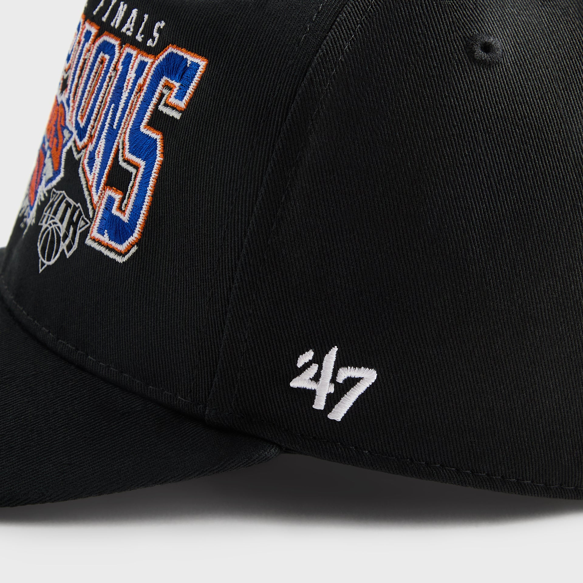 MADE-TO-ORDER | Kith & '47 for the New York Knicks 2026 Champions Hitch Snapback - Black