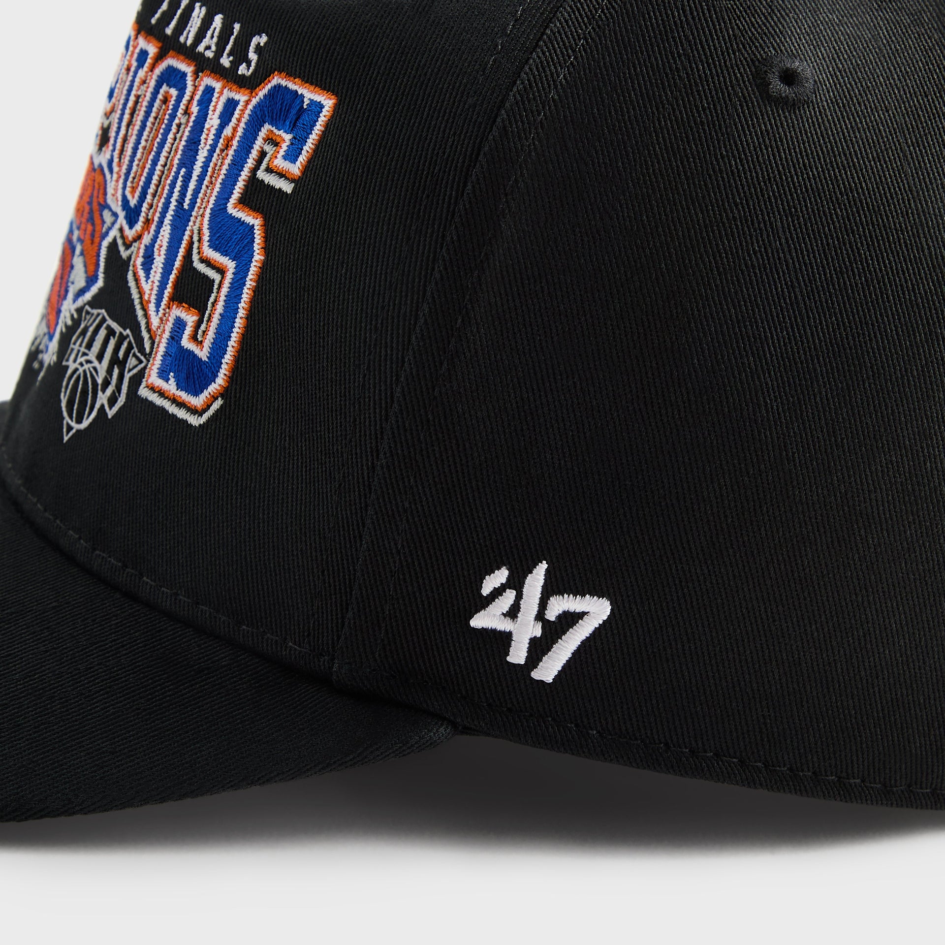 MADE-TO-ORDER | Kith & '47 for the New York Knicks 2026 Champions Hitch Snapback - Black