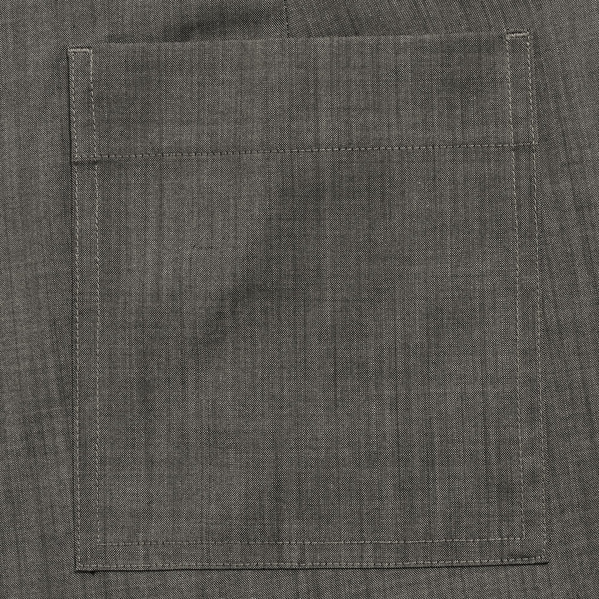 &Kin Tropical Wool Gibbs Pant - Grey Melange - PH
