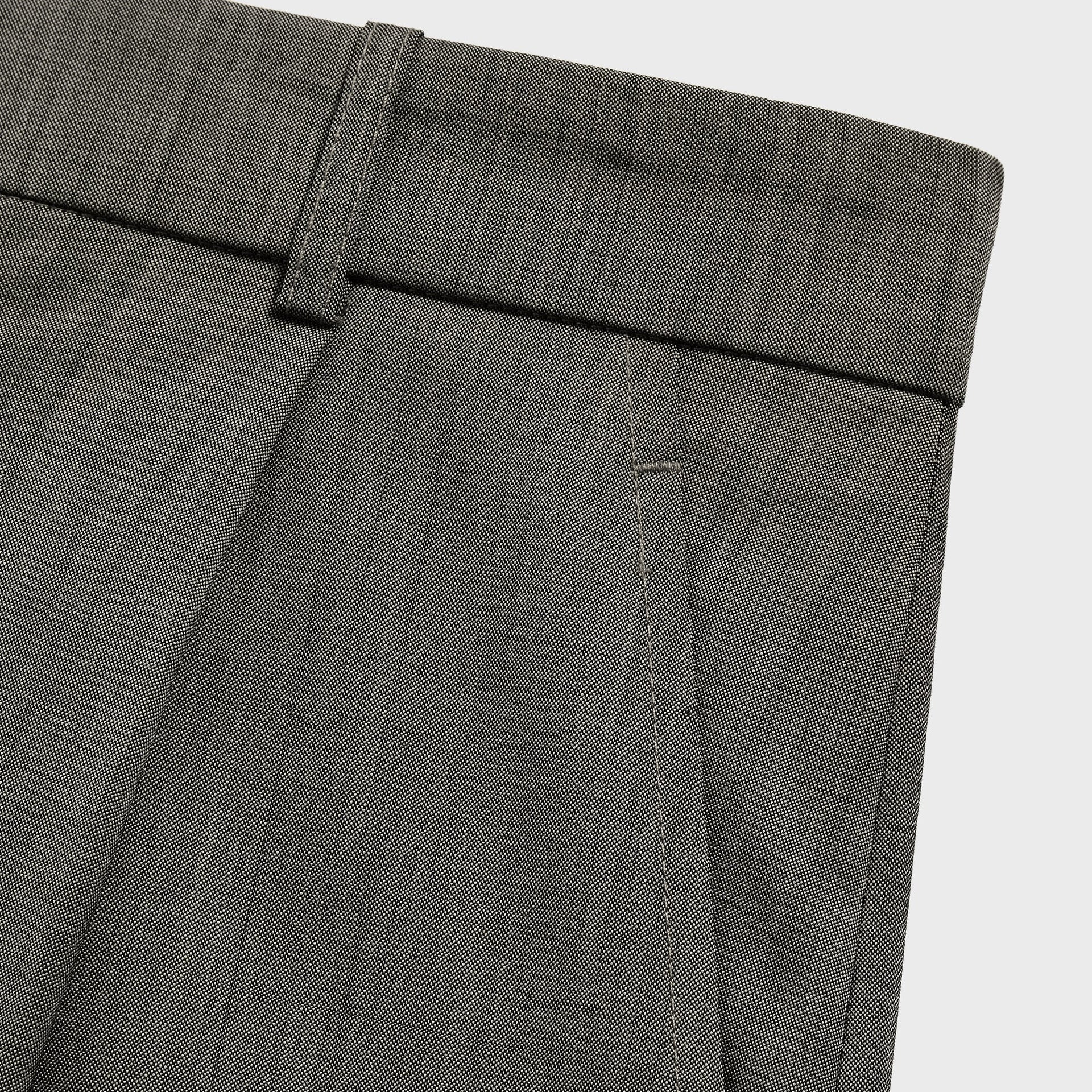 &Kin Tropical Wool Gibbs Pant - Grey Melange - PH
