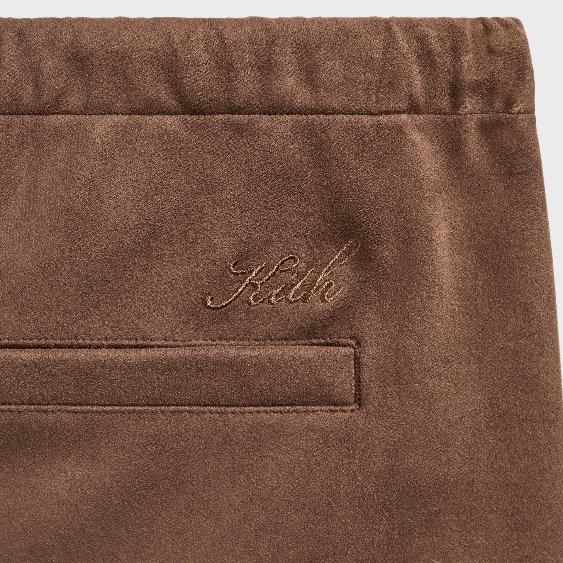 Kith Microsuede Bonded Idris Pant - Hurricane - PH