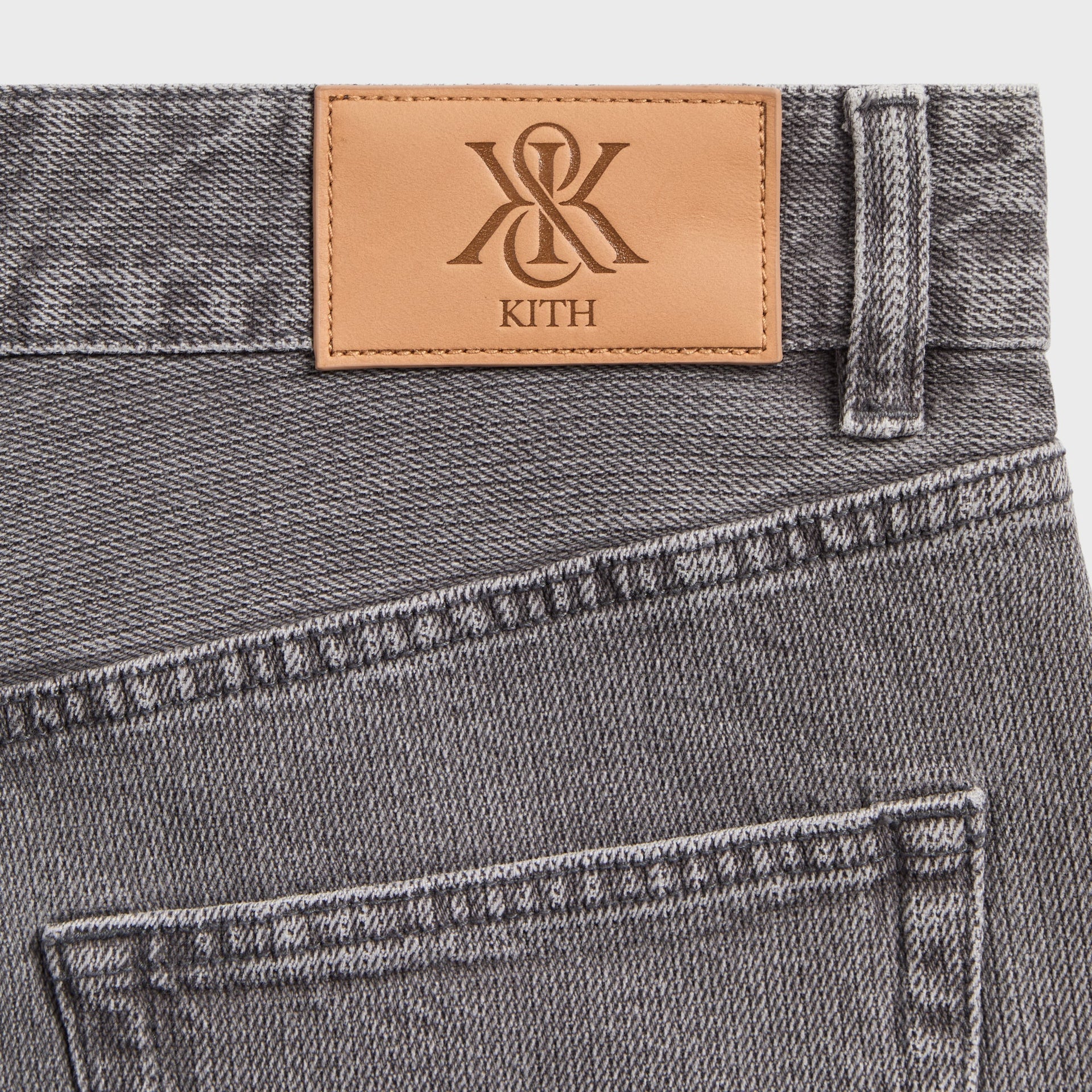 Kith Herringbone Denim Galen Jeans - Mineral - PH