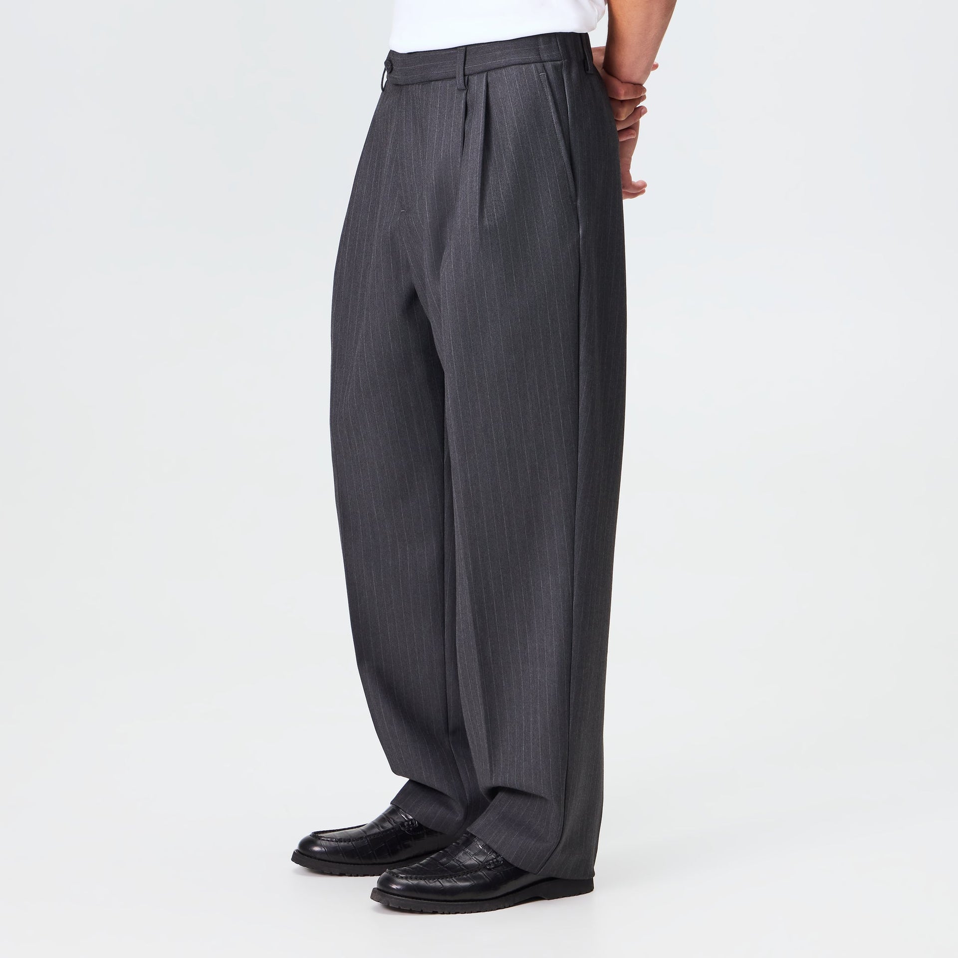 Kith Double Weave Tyler Pant - Dark Heather Grey - PH