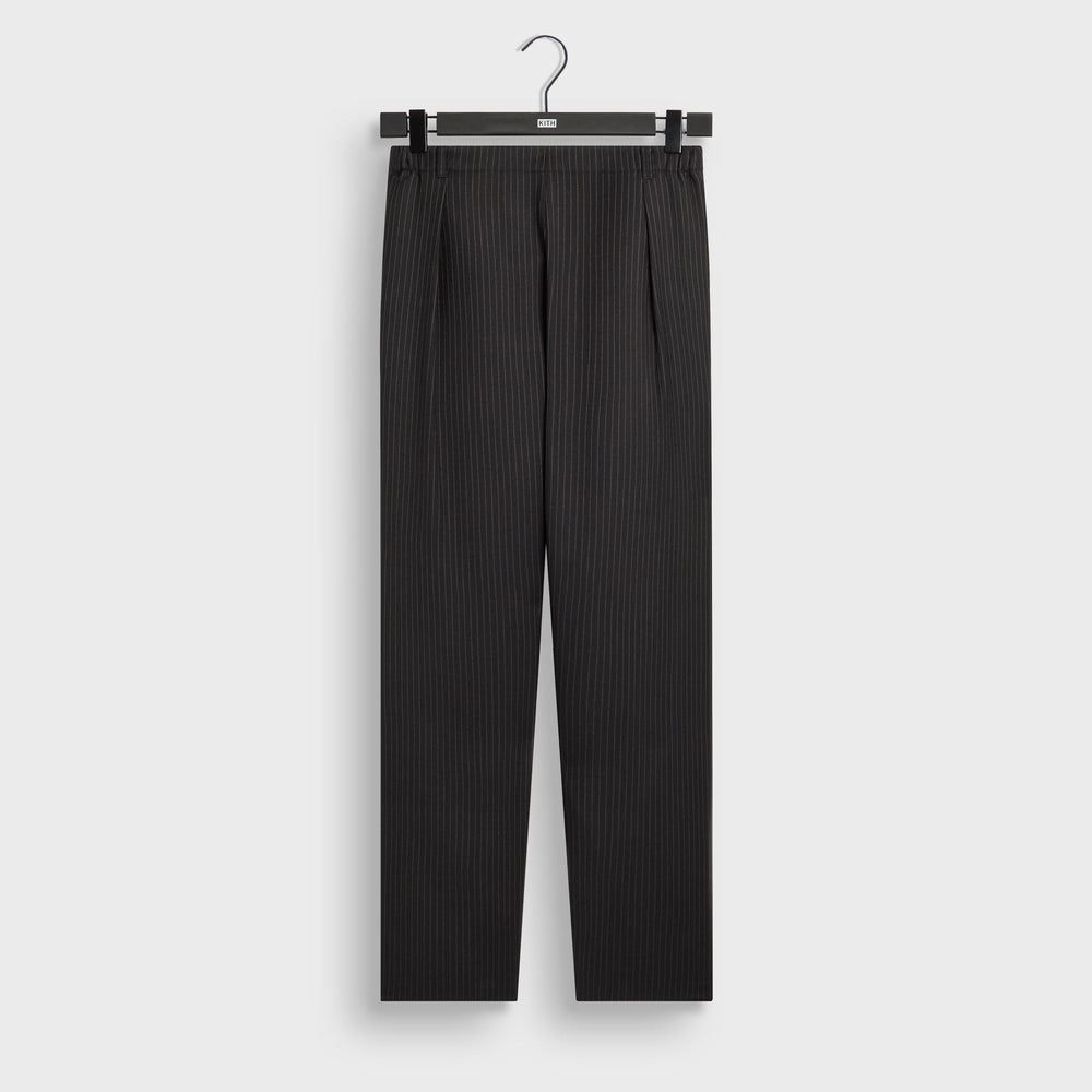 Kith Pinstripe Idris Pant - Black, image 2 of 6