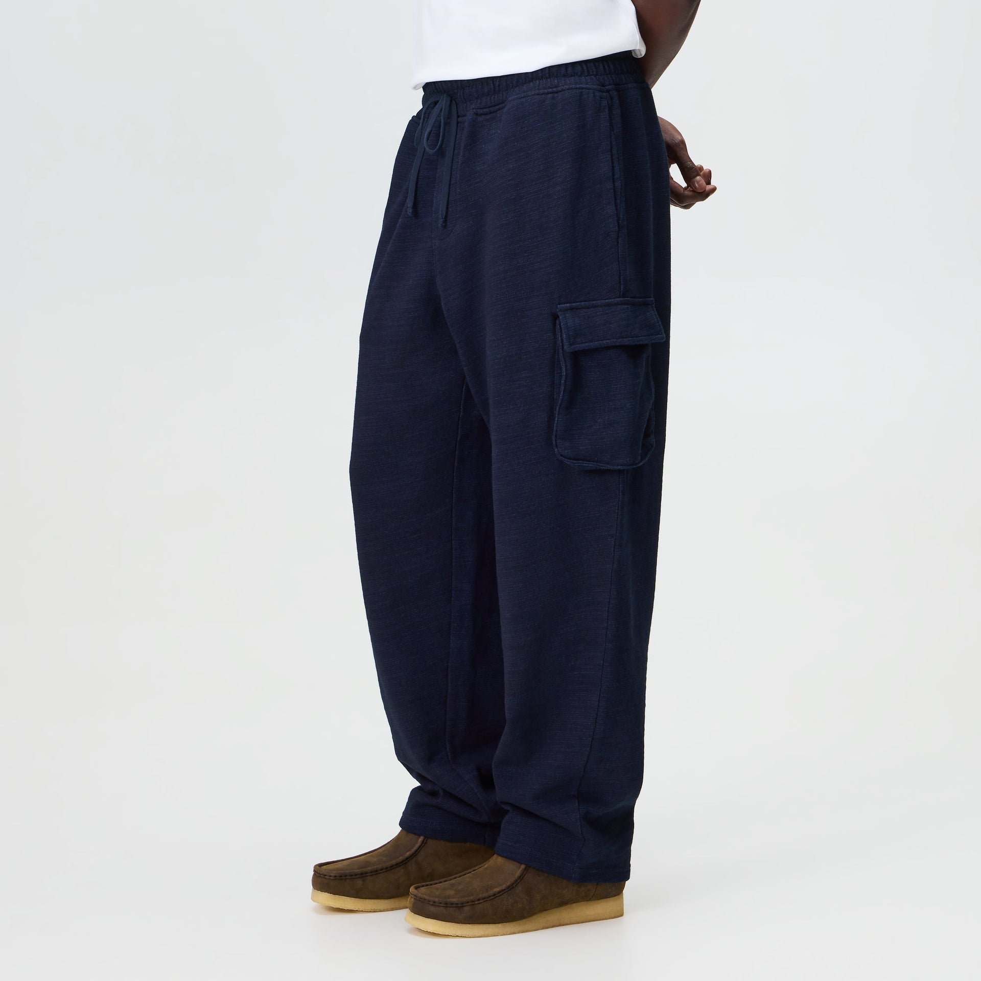 Kith Indigo Fleece Bryson Cargo Sweatpant - Raw Indigo - PH