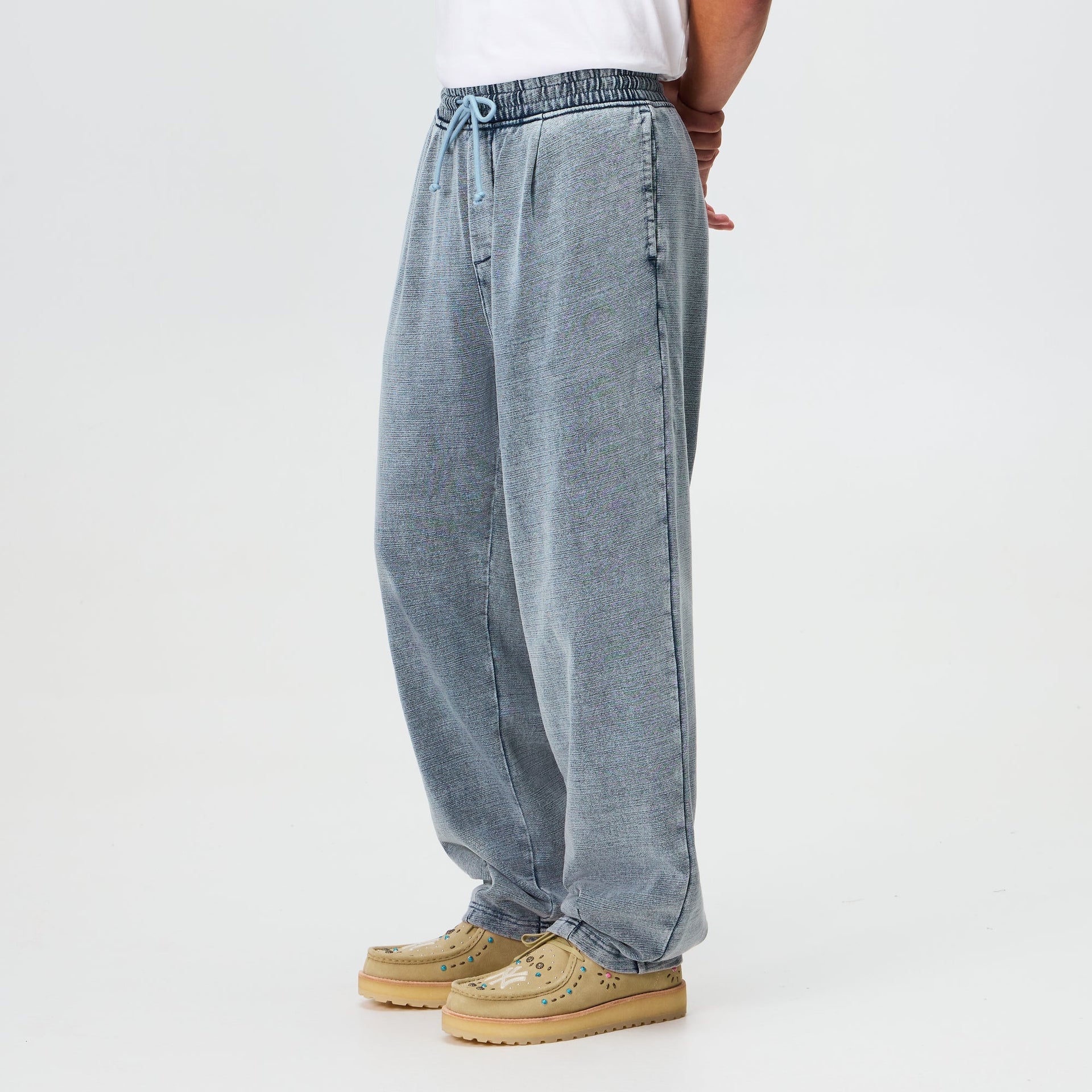 Kith Indigo Fleece Terrance Sweatpant - Light Indigo - PH