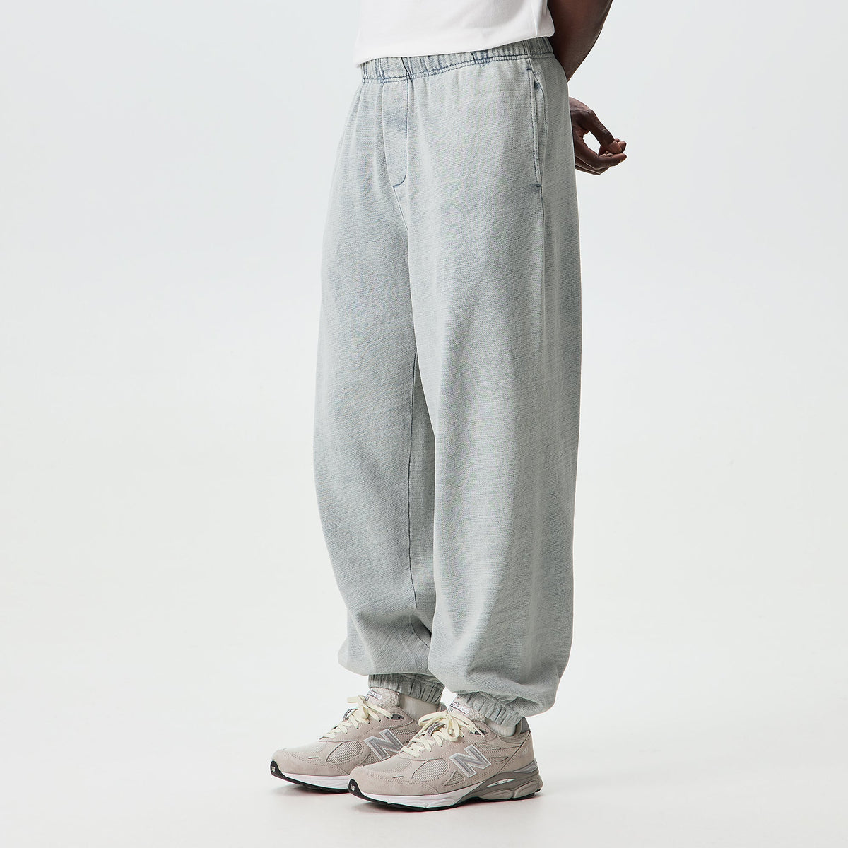 Kith Indigo Fleece Nelson Sweatpant - Pale Indigo