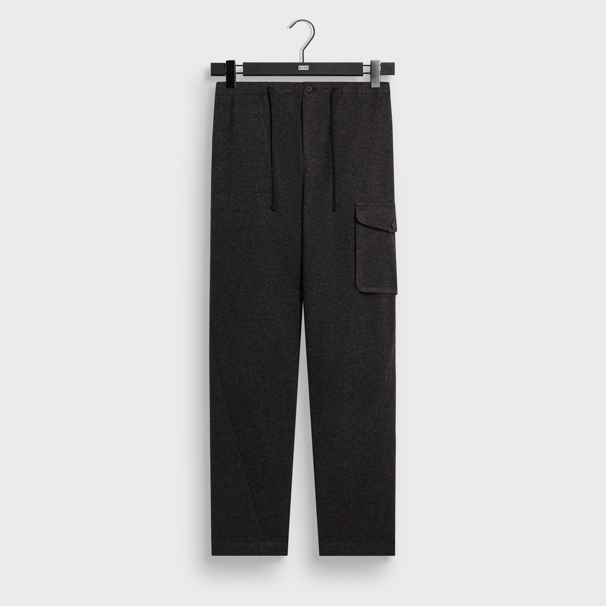 Kith Felted Jersey Iggy Pant - Dark Heather Grey