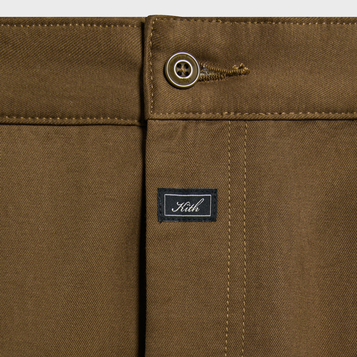 Kith Washed Herringbone Twill Gus Pant - Buckwheat - PH