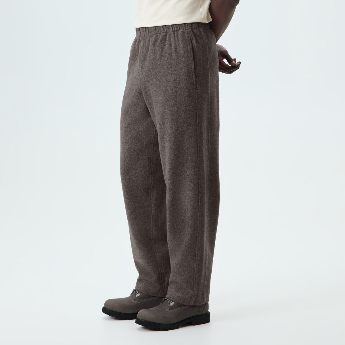 &Kin Wool Cashmere Matthias Pant - Kindling