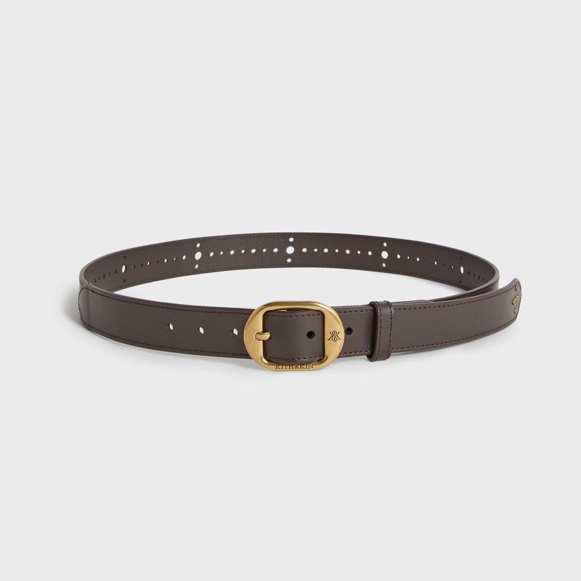 Kith Studded Leather Belt - Robusta