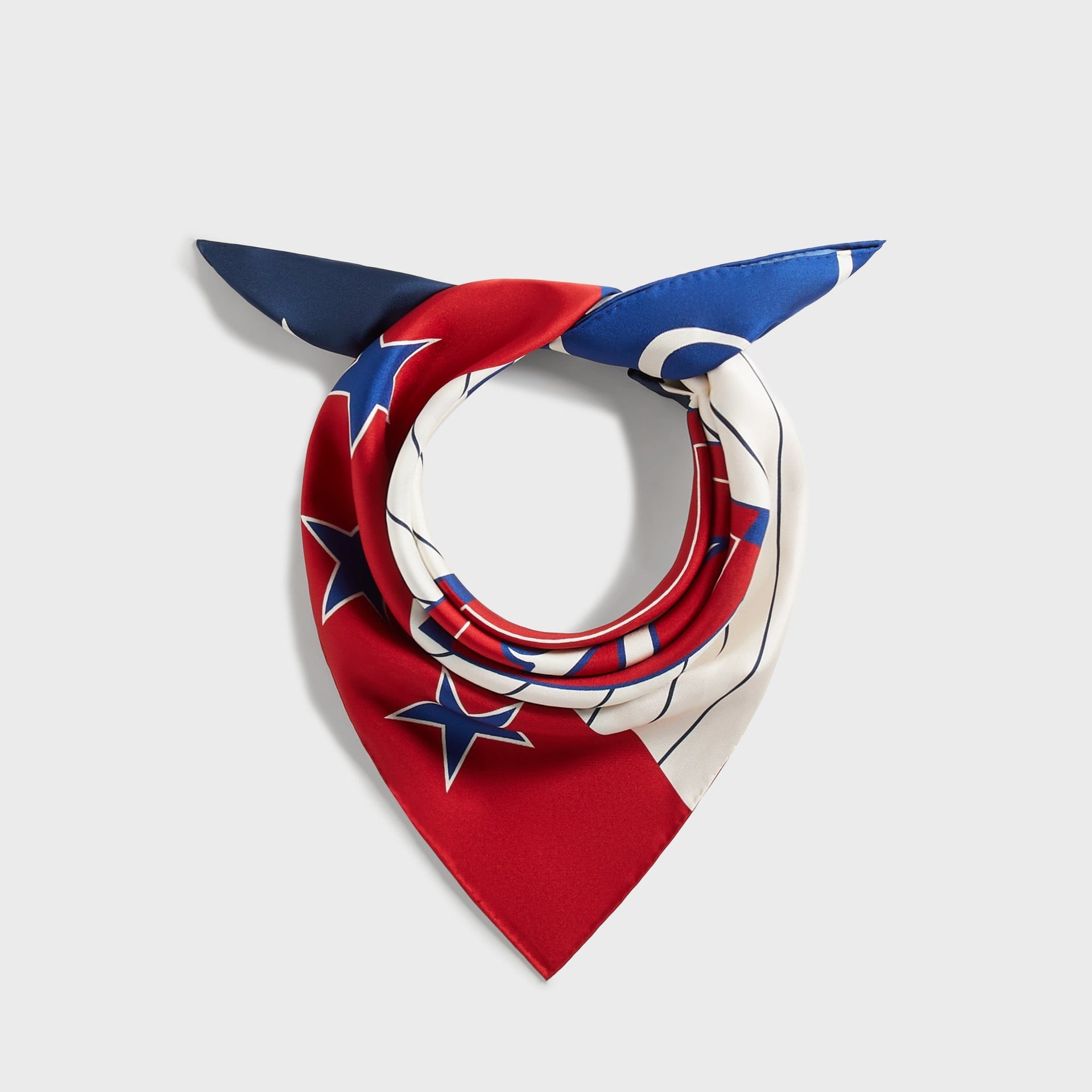 Kith Printed Silk Scarf - Sandrift - PH