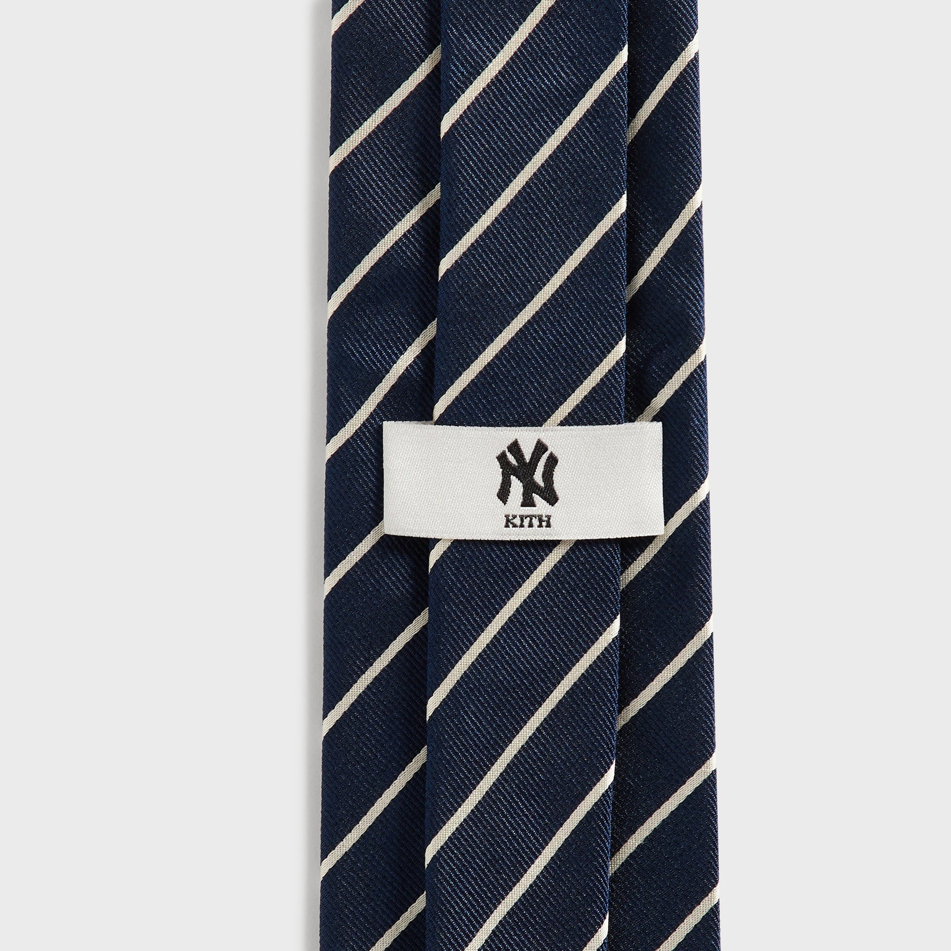 Kith for the New York Yankees Silk Pinstripe Tie - Nocturnal