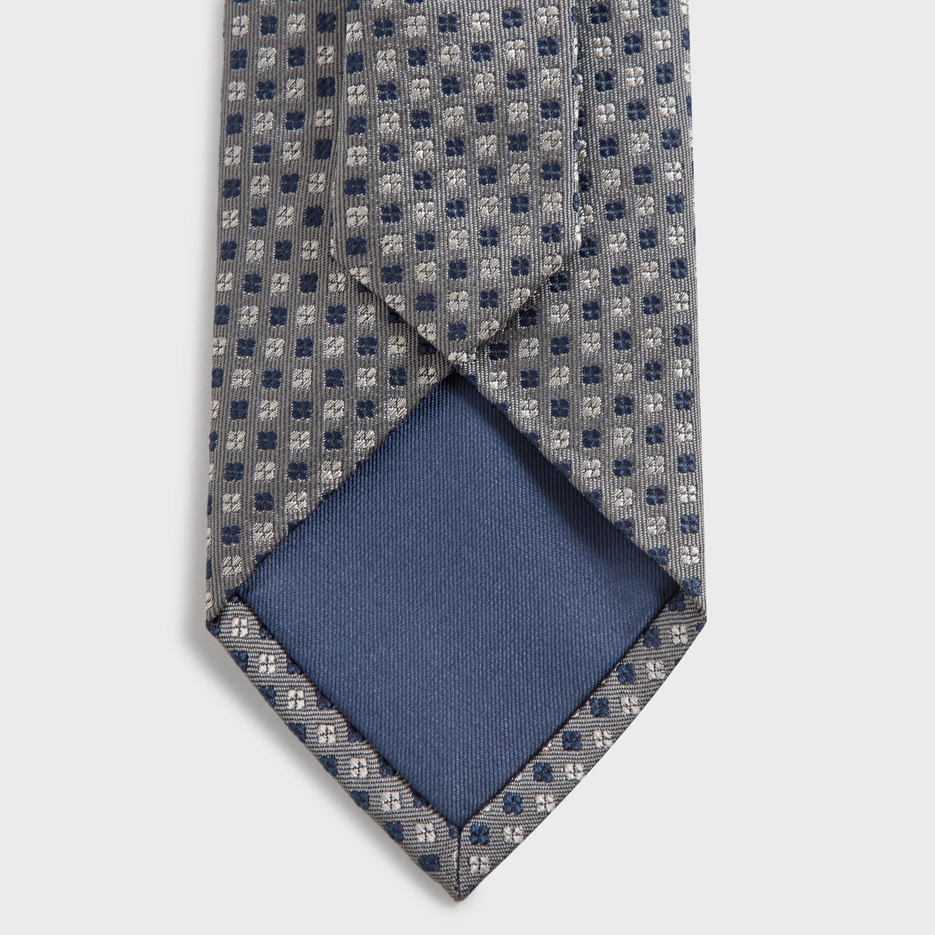Kith for the New York Yankees Silk Foulard Tie - Skyscraper
