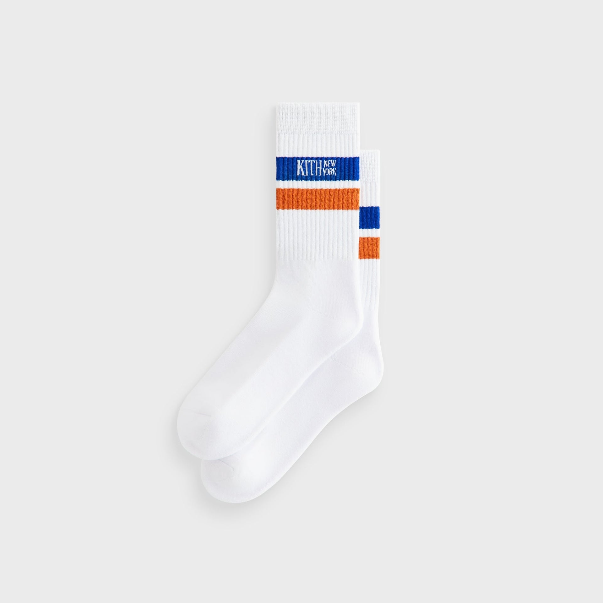 Kith Calf Stripe Socks - White - PH