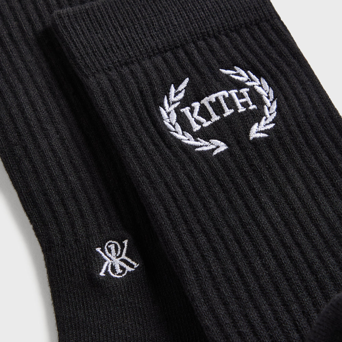 Kith Arch Laurel 3-Pack Cotton Crew Socks - Multi