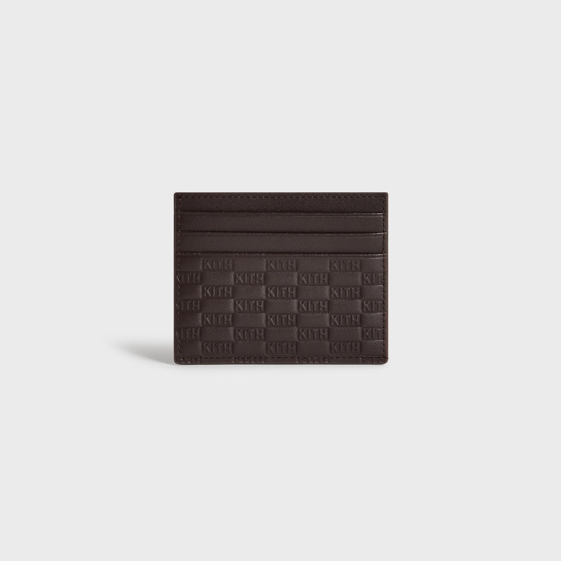 Kith Monogram Leather Card Holder - Zoom - PH