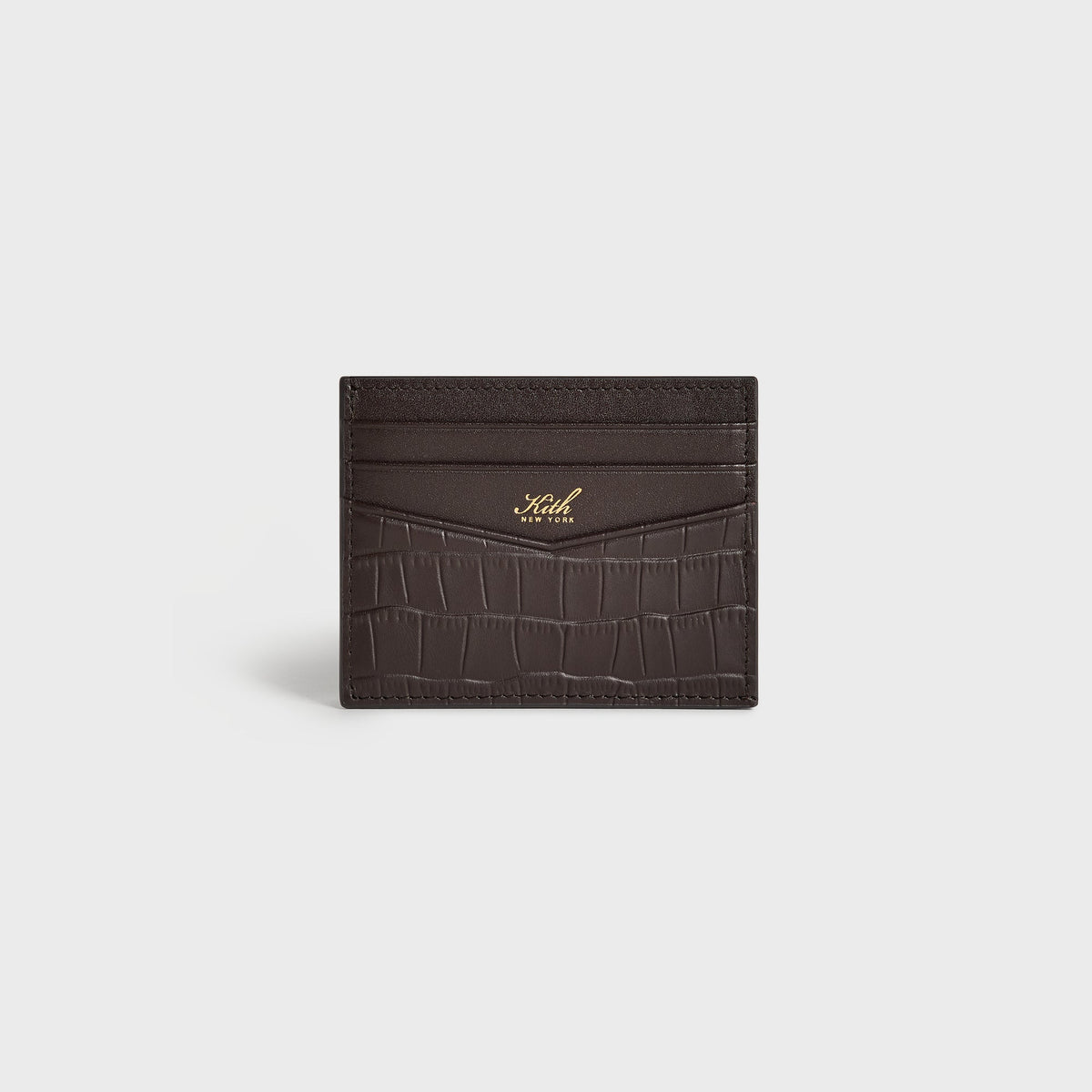 Kith Croc Debossed Cardholder - Studio