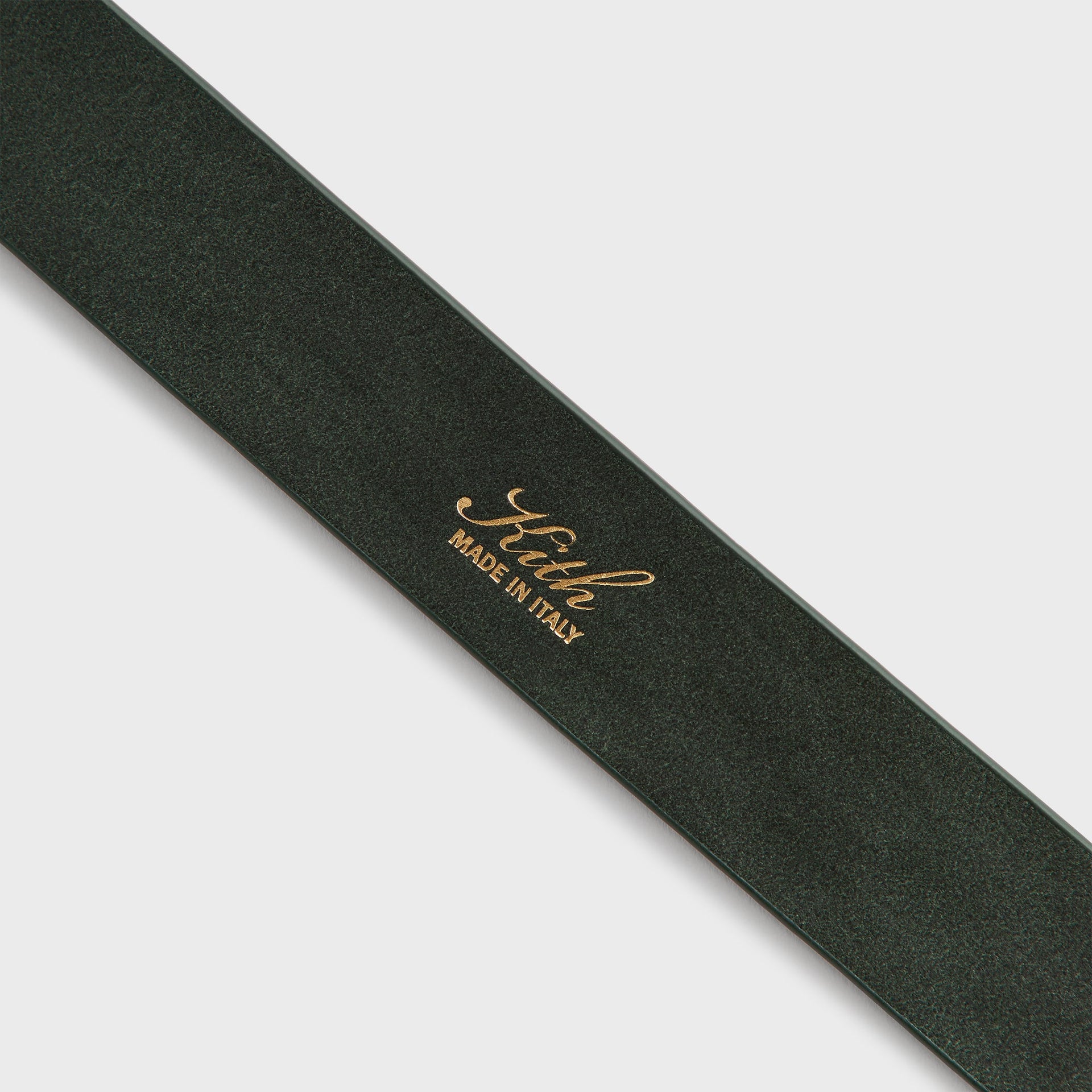 Kith Monogram Vachetta Leather Belt - Equestrian