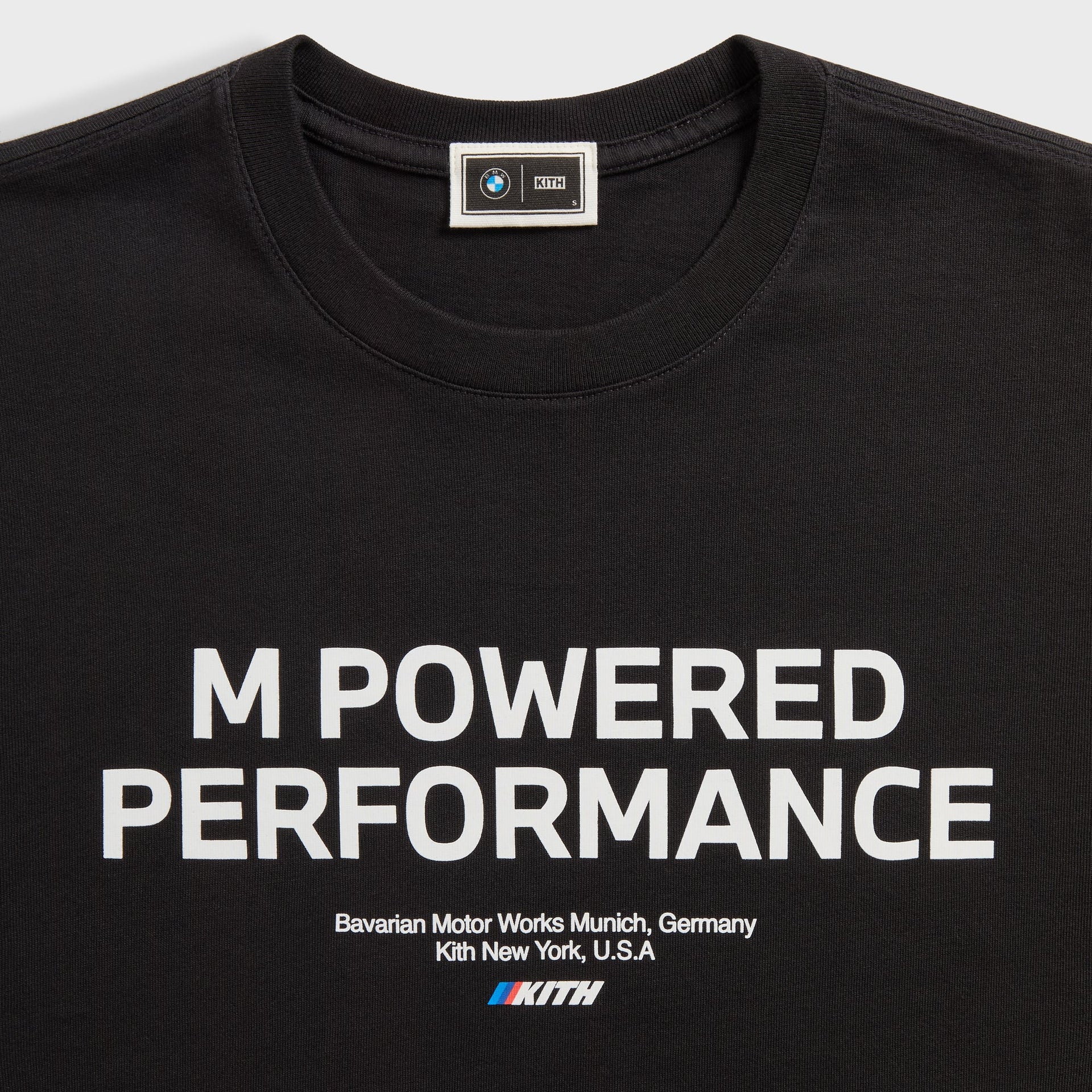 Kith for BMW M Quote Long Sleeve Tee - Black