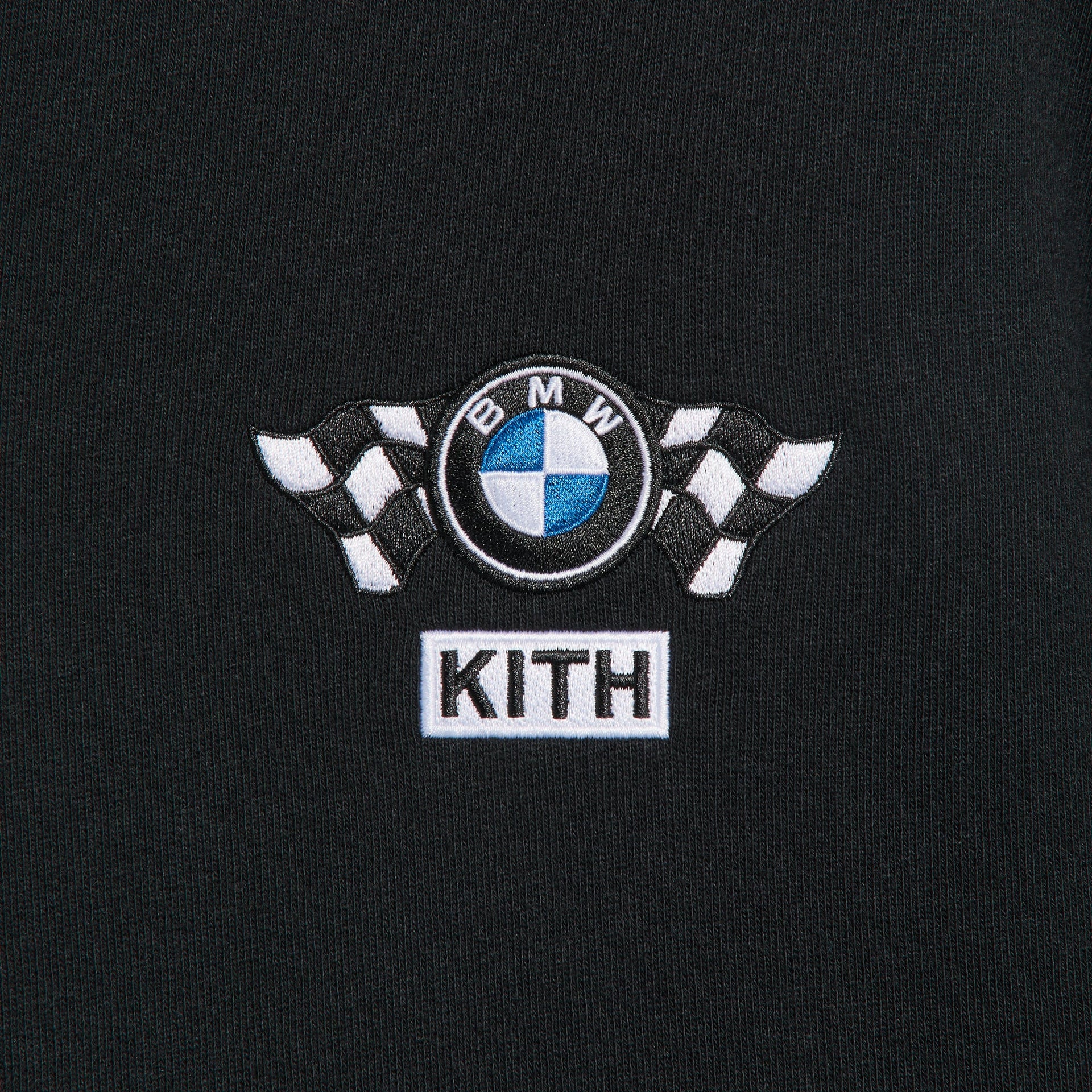 Kith for BMW Checkered Nelson Rugby - Black