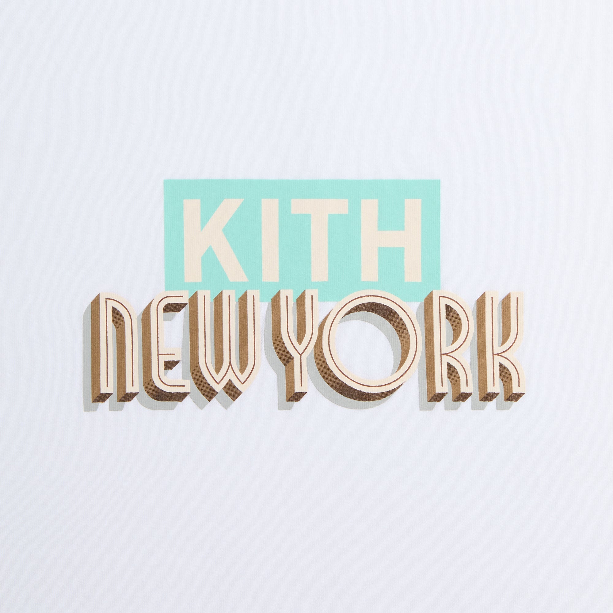 Kith NewYork Classic Logo Tee Lサイズ Kith New York City Classic Logo Tee - White