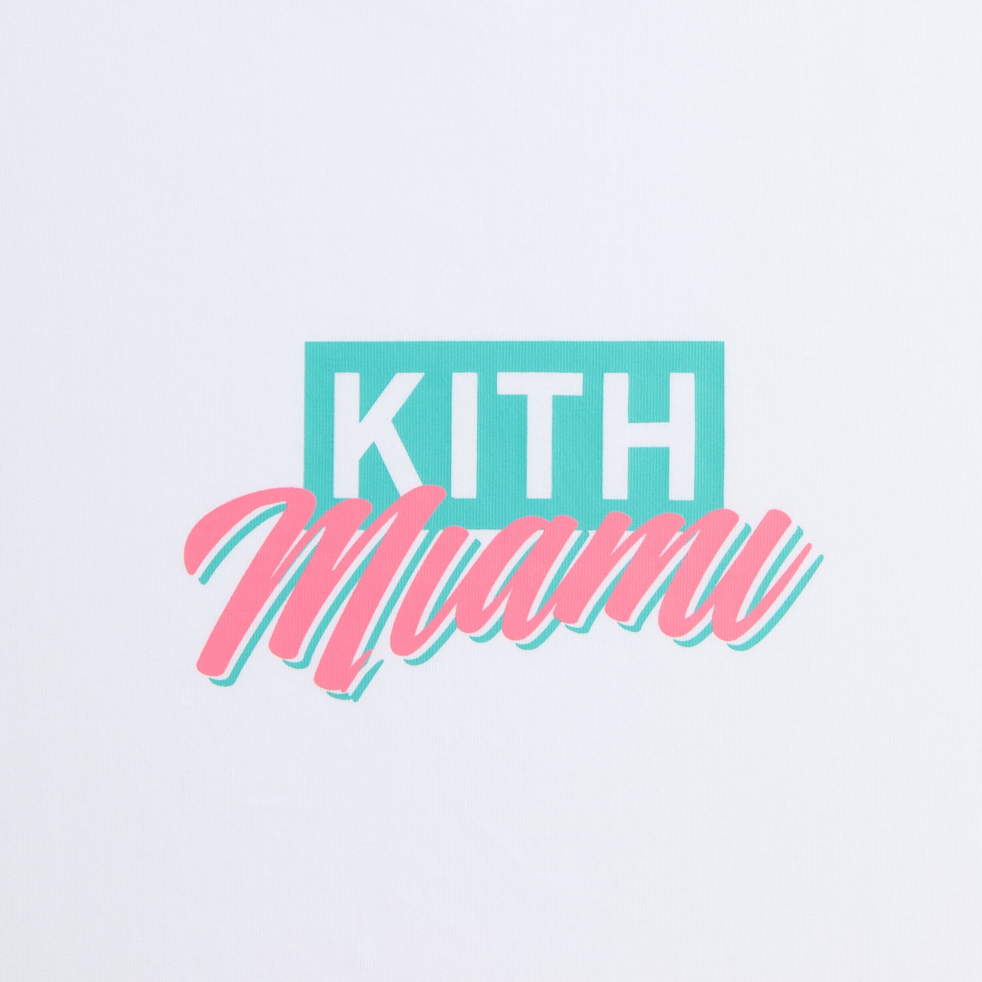 Kith Miami Classic Logo Tee - White - PH