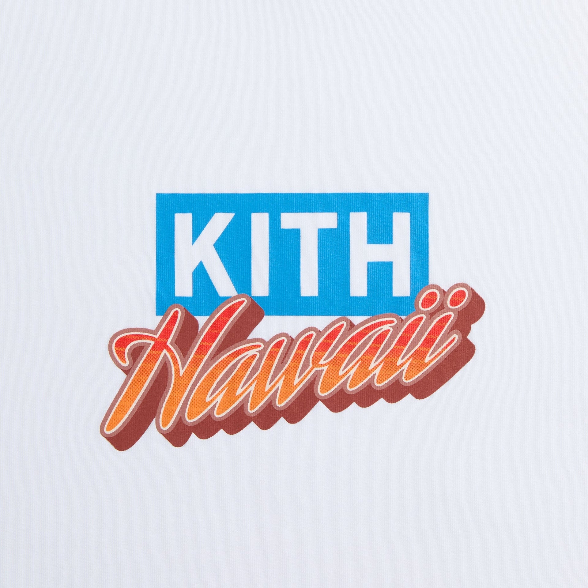 Kith Hawaii Classic Logo Tee - White - PH