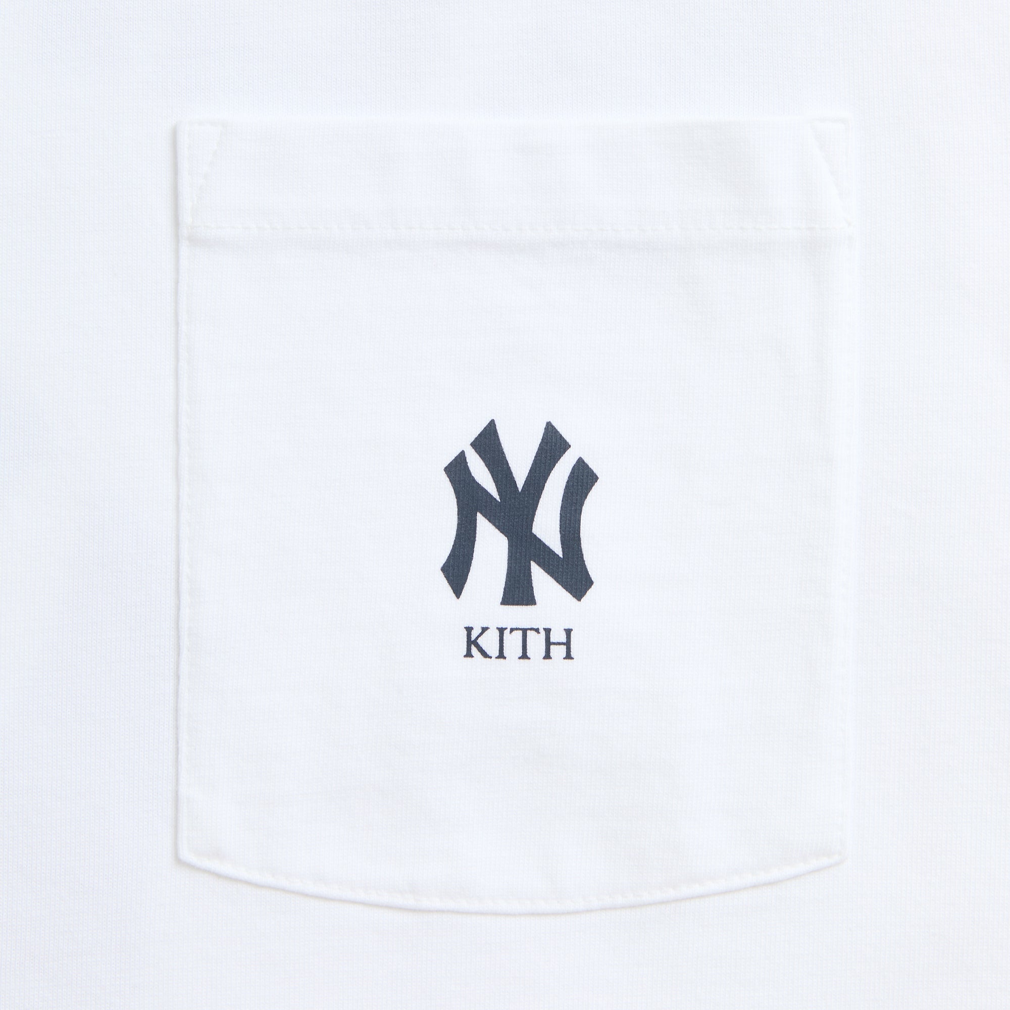 Kith for the New York Yankees Crest Pocket Tee - White
