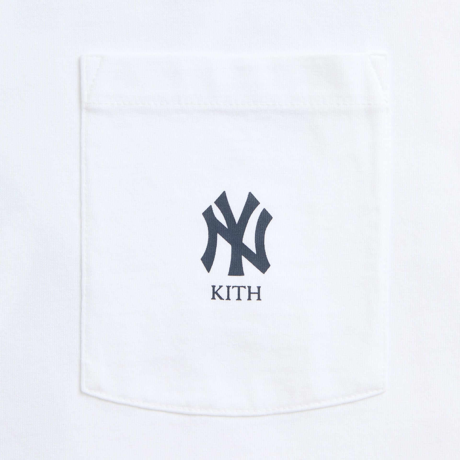 Kith for the New York Yankees Crest Pocket Tee - White - PH
