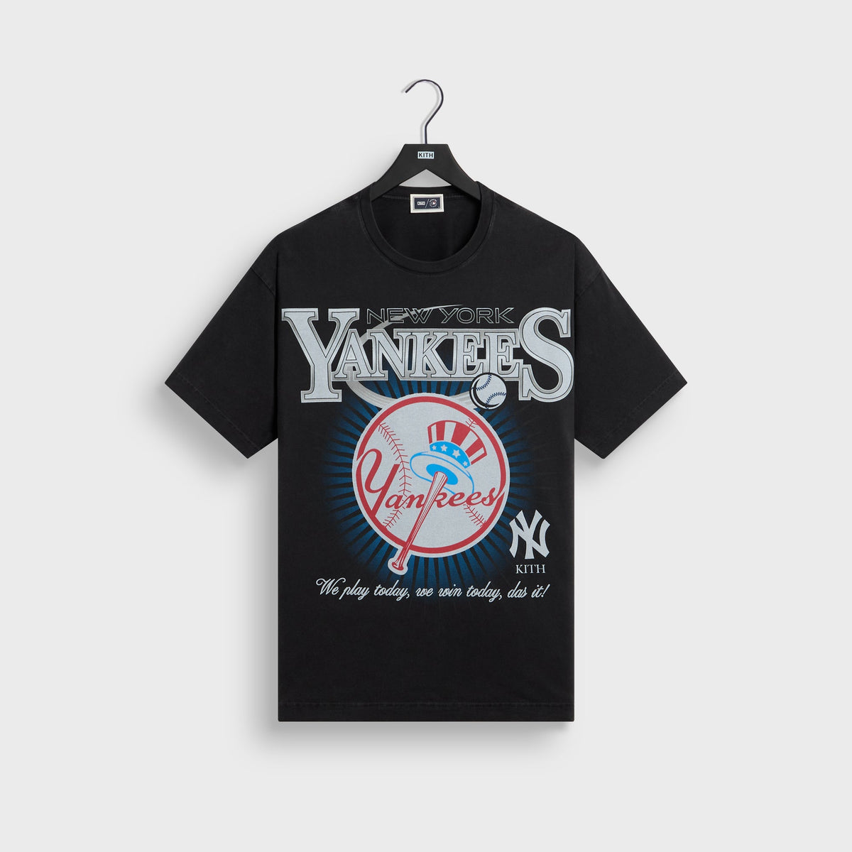 Kith for the New York Yankees Legacy Vintage Tee - Black