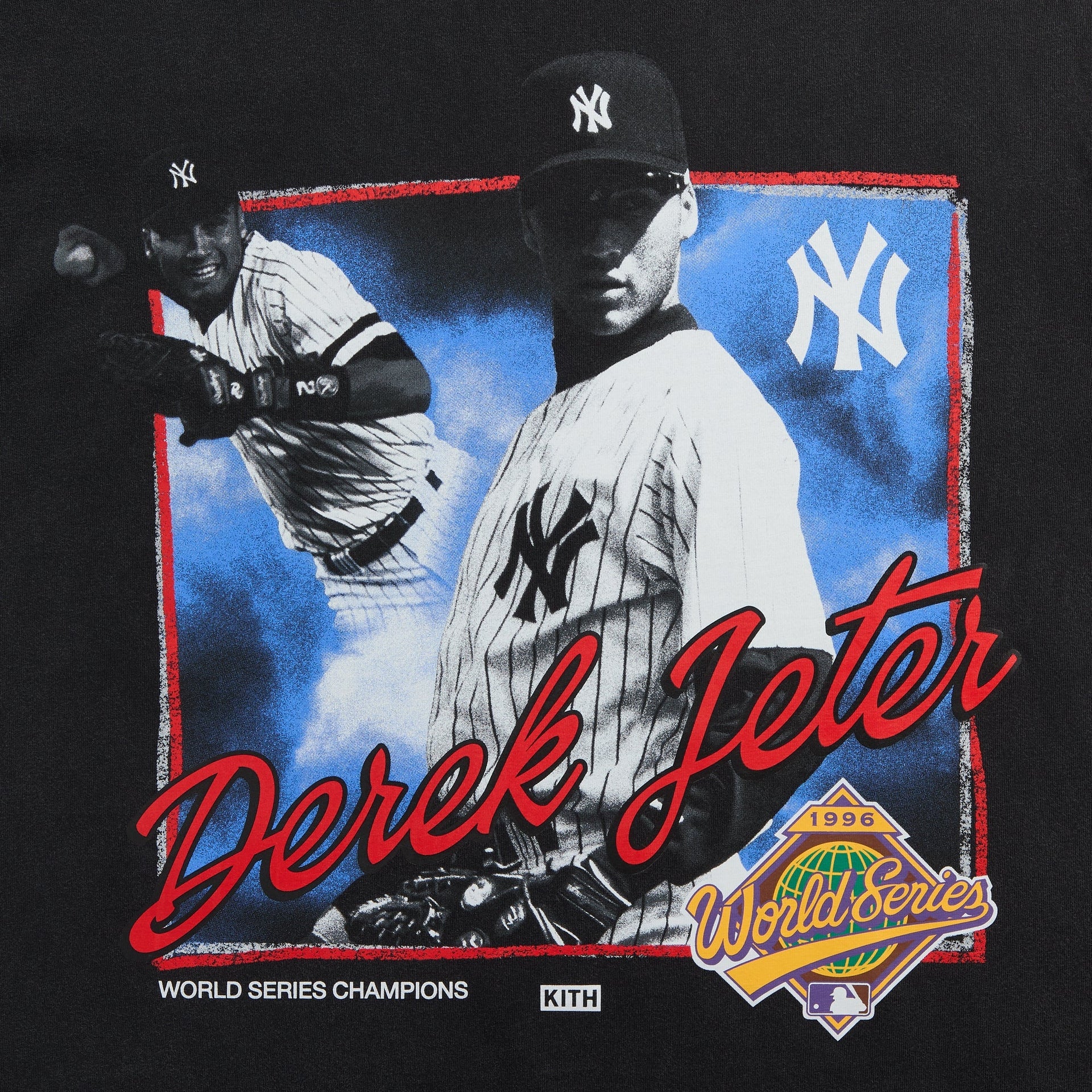Kith for the New York Yankees Derek Jeter Vintage Tee - Black - PH