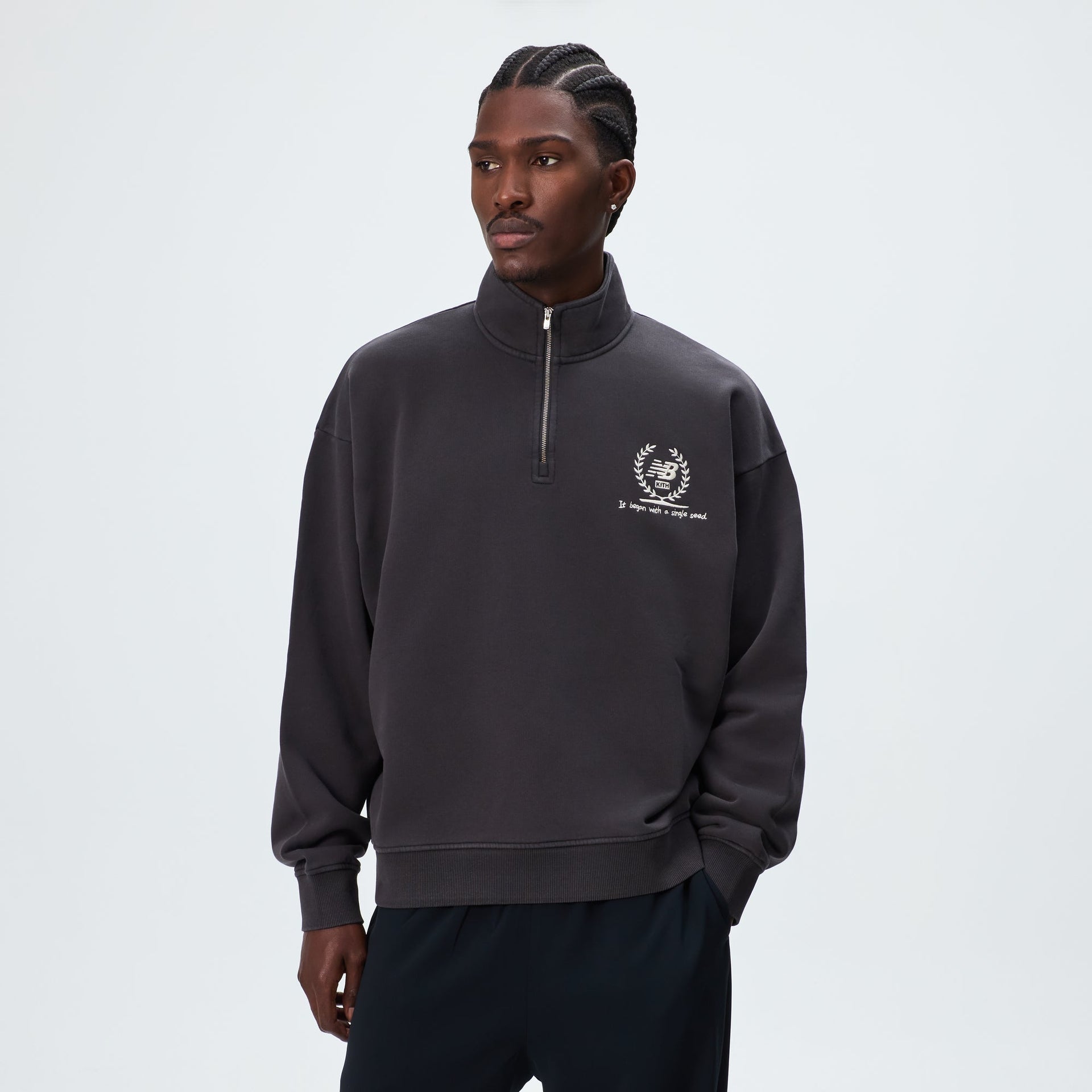 Kith & New Balance Nelson Quarter Zip - Nightfall - PH