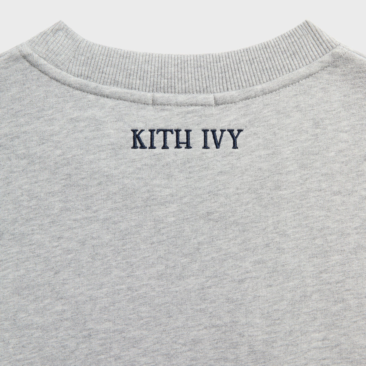 Kith Ivy Emblem Vintage Crewneck - Cool Heather Grey
