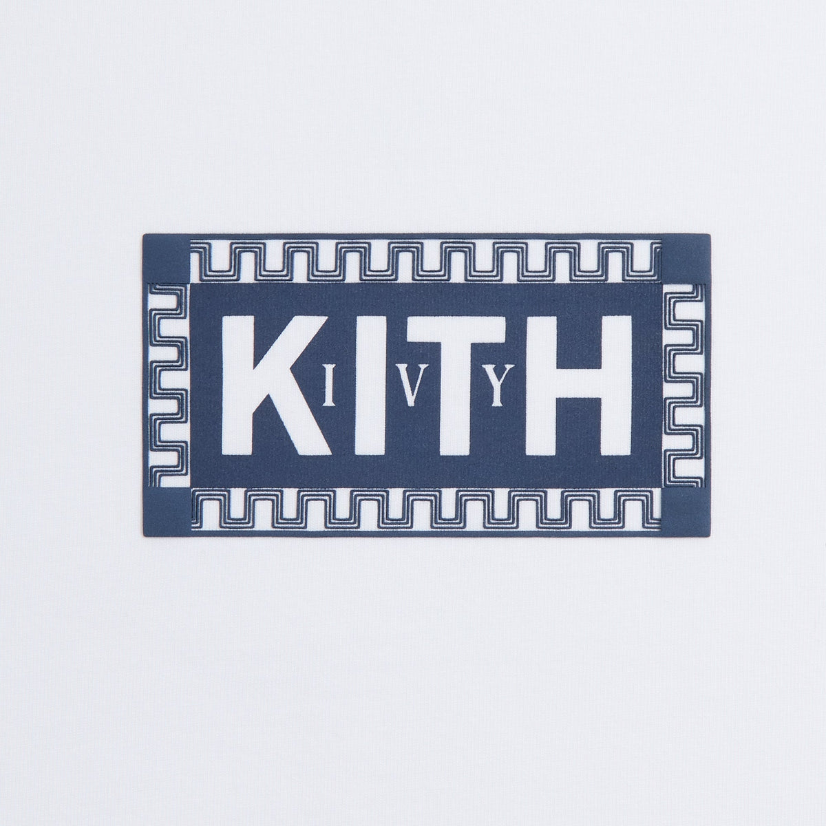 Kith Ivy Classic Logo Long Sleeve Tee - White - PH