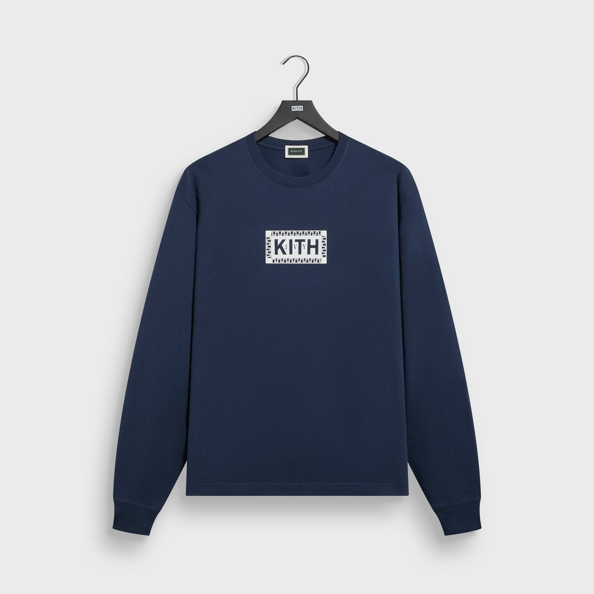Kith Ivy Classic Logo Long Sleeve Tee - Nocturnal